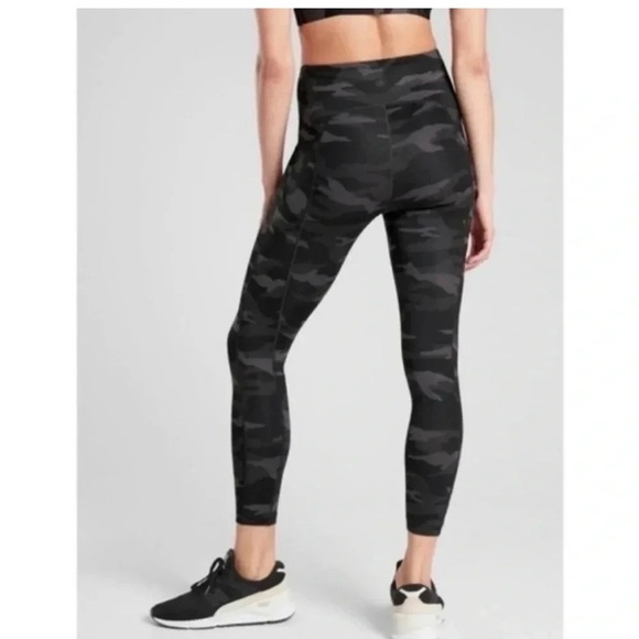 Athleta Dark Ultimate Camouflage High-Waisted Athletic Leggings - Picture 2 of 9